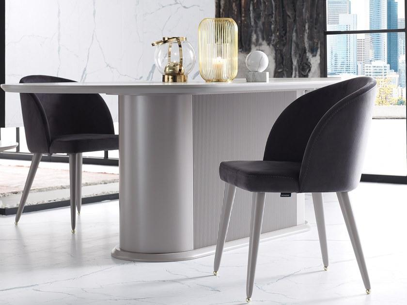 Enza Home Стул из ткани Astoria sun-id-1362209 - Вид №4