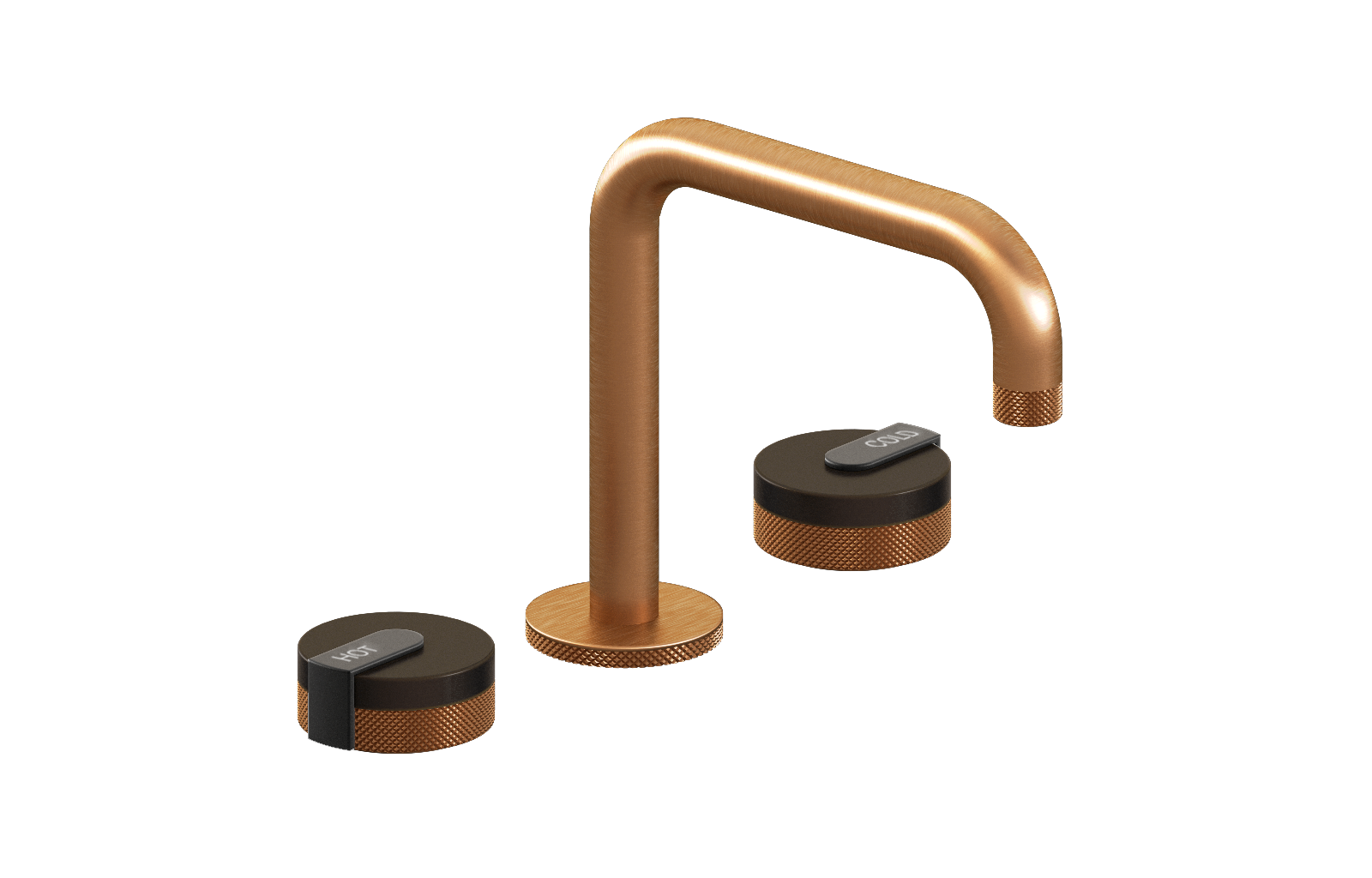 E-11511-R1OB-L1BK-BRG Смеситель для умывальника на 3 отвертия GRAFF MOD+