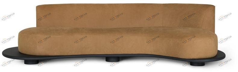 Greenapple 4-х местный диван из нубука Perfect raw sun-id-1460863