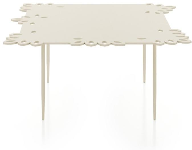 Liu Jo Living Collection Квадратный журнальный столик из крашеного металла Urban fan Flt - Вид №6