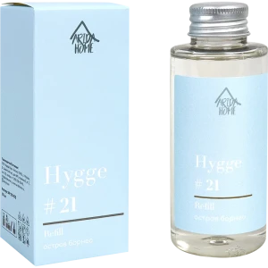 Наполнитель для аромадиффузора Arida Home Hygge 21 Остров Борнео 100 мл 88950258