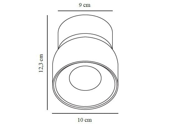 Потолочный металлический прожектор Nordlux кувшин ARCH-00118595 - Вид №10