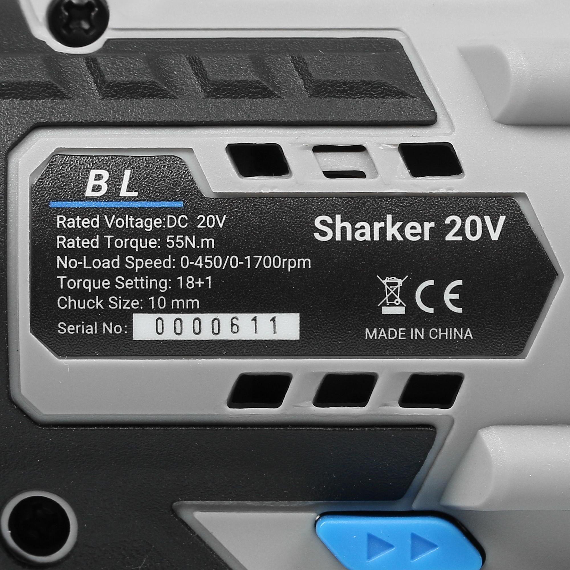 Дрель-шуруповерт DEKO Sharker 20V MAX 20V 5355767 STDN-0021192 - Вид №2