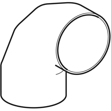 370.015.16.1 Отвод сегментный Geberit PE Geberit  - Вид №12