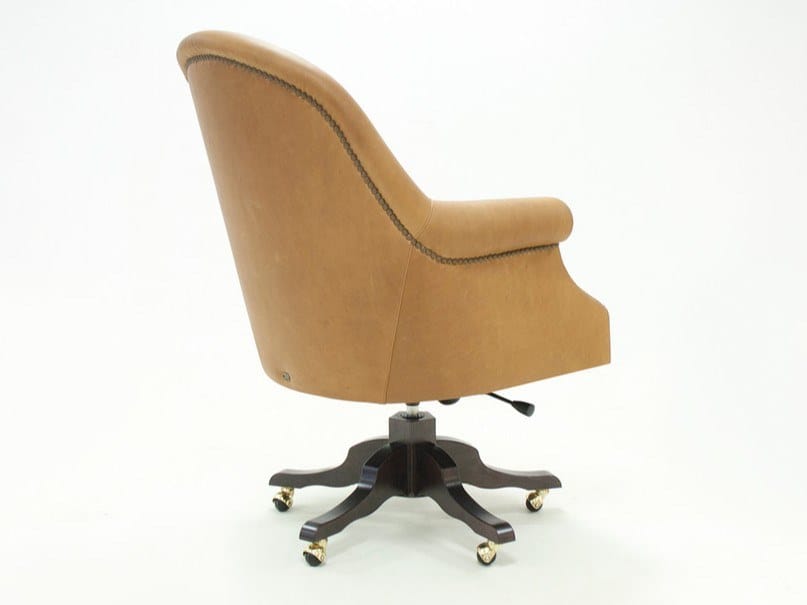 Офисное кресло с регулируемым по высоте кожаным подлокотником с 5 спицами CREARTE COLLECTIONS Gobernor Origins ARCH-00042664 - Вид №27