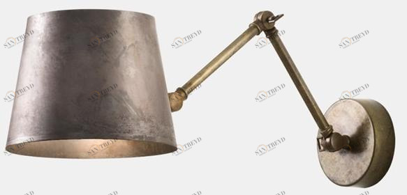 Il Fanale Регулируемый металлический бра с гибким кронштейном Reporter 271.05.of