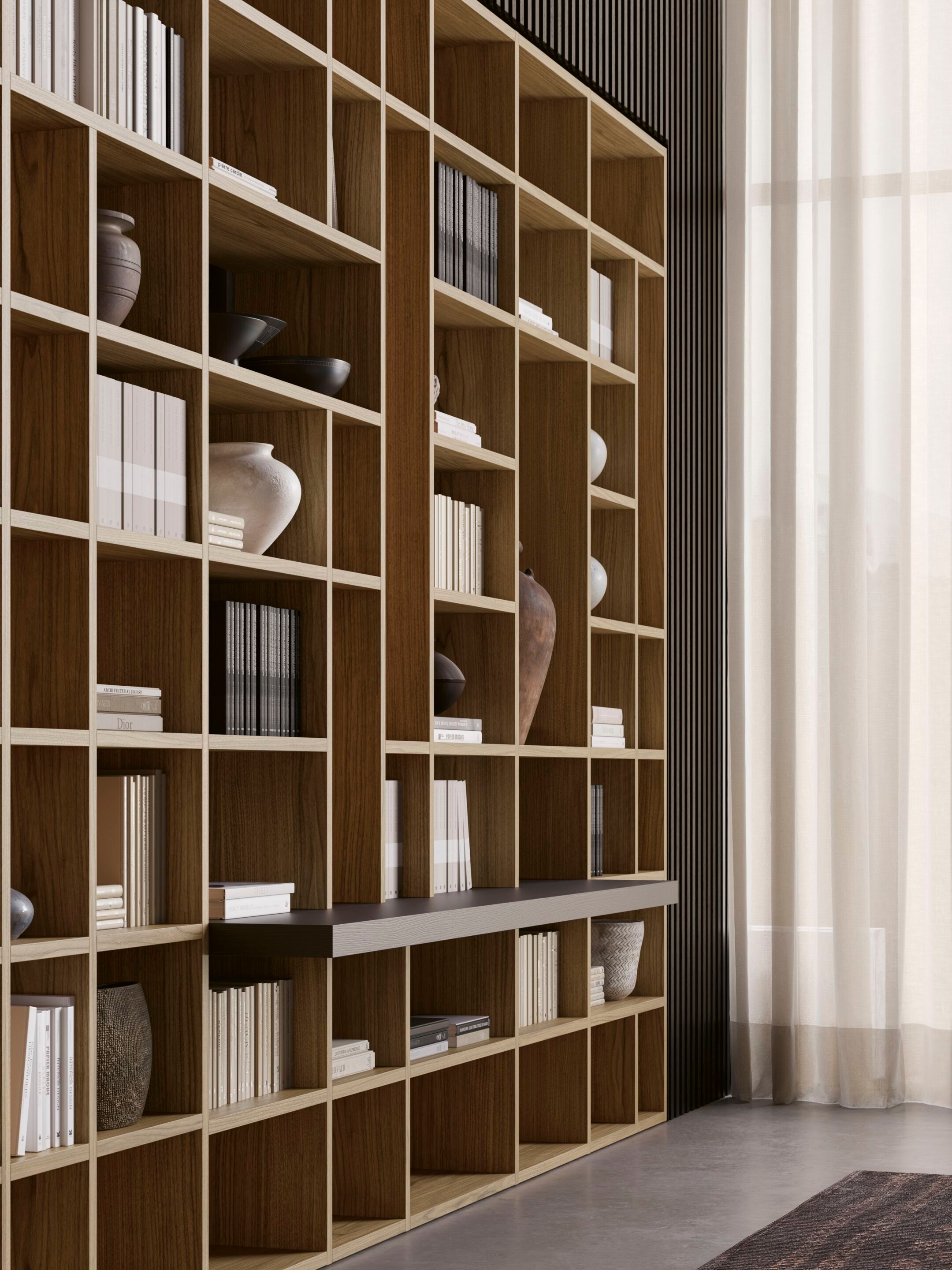 Индивидуальный модульный модульный книжный шкаф Lema Selecta ARCH-00117006 - Вид №6