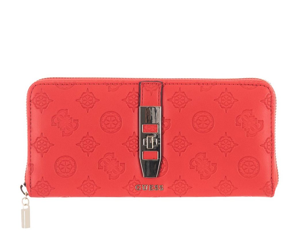 SWSG7398460POP Кошелек женский Large Zip Around Guess Peony Classic 