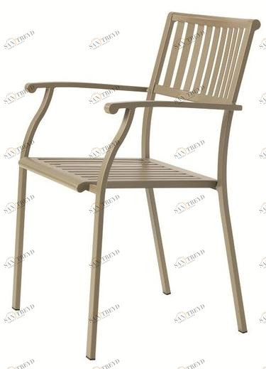 Ethimo Штабелируемый садовый стул из стали Elisir sun-id-1392287