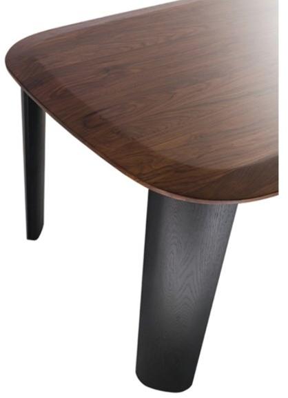 HC28 Cosmo Прямоугольный деревянный обеденный стол Flu 11c014 / 11c015 - Вид №2