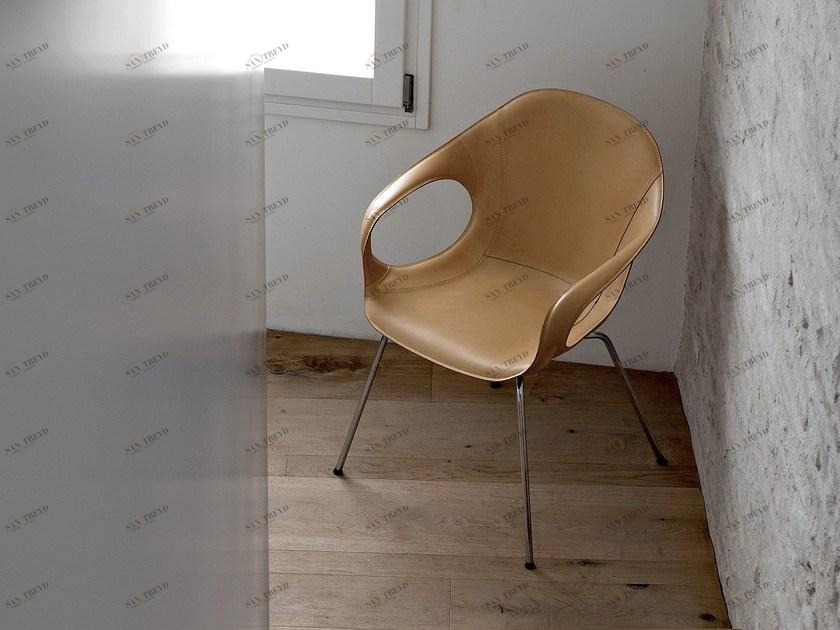 Kristalia Кожаное кресло с подлокотниками Elephant sun-id-1420430