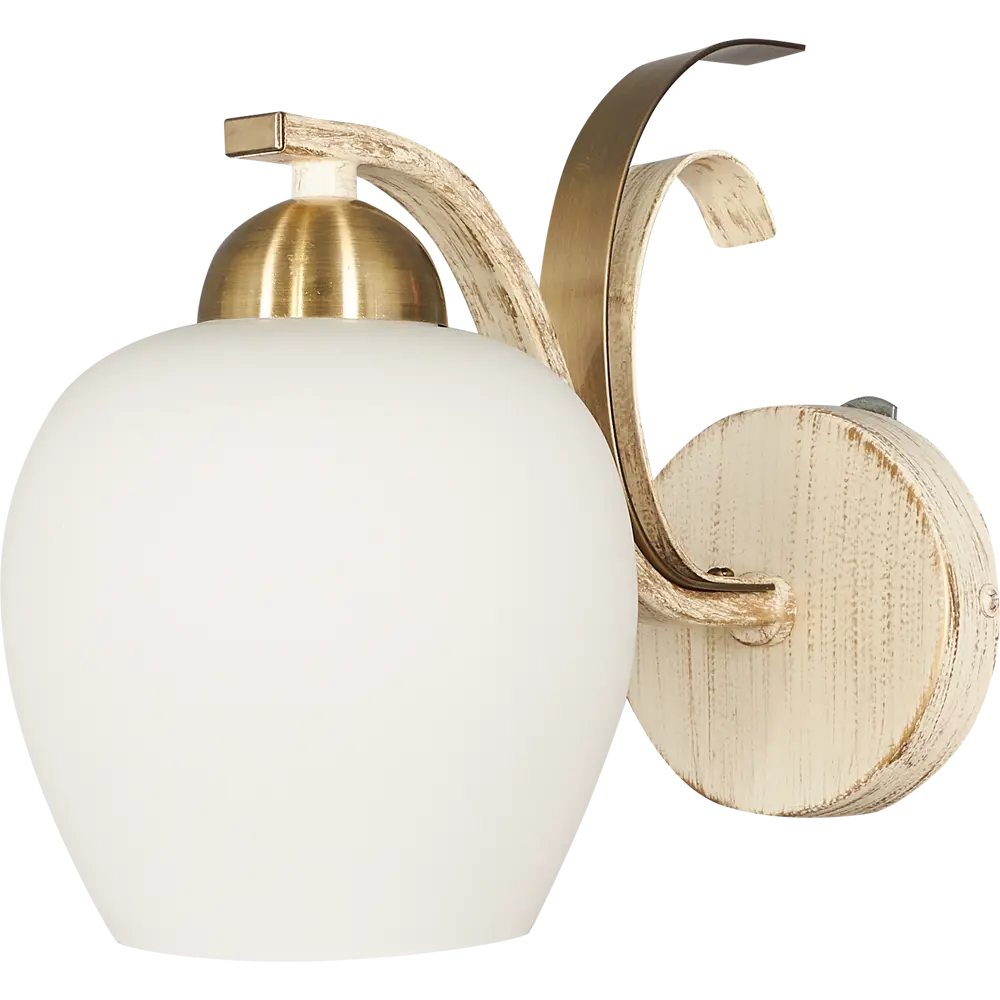 Бра 5255-1 Porto 1хЕ14х40 Вт цвет бежевый LAMPLANDIA STLM-2135106