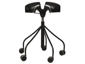 Офисный стул на насесте с колесами