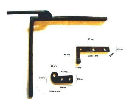 Металлическая дверная петля Dauby Pure® ARCH-00128348 - Вид №2