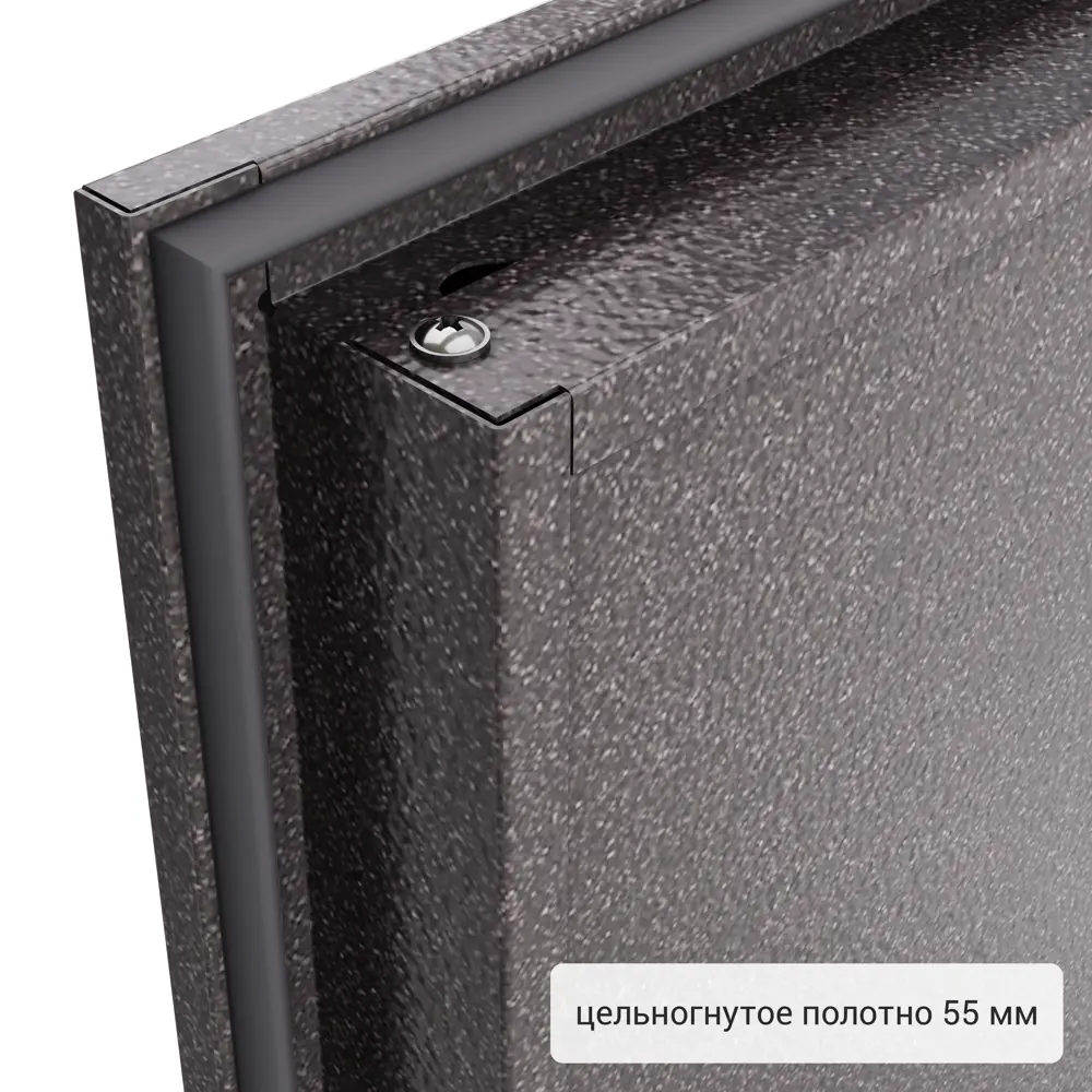 Дверь входная металлическая Стаф 950 мм правая цвет шоколад TOREX STLM-2080032 - Вид №10