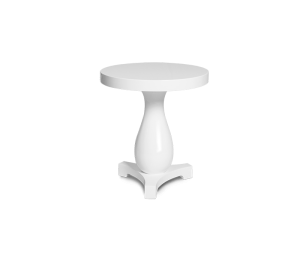 0-262 Белый приставной столик Hudson Boca Do Lobo