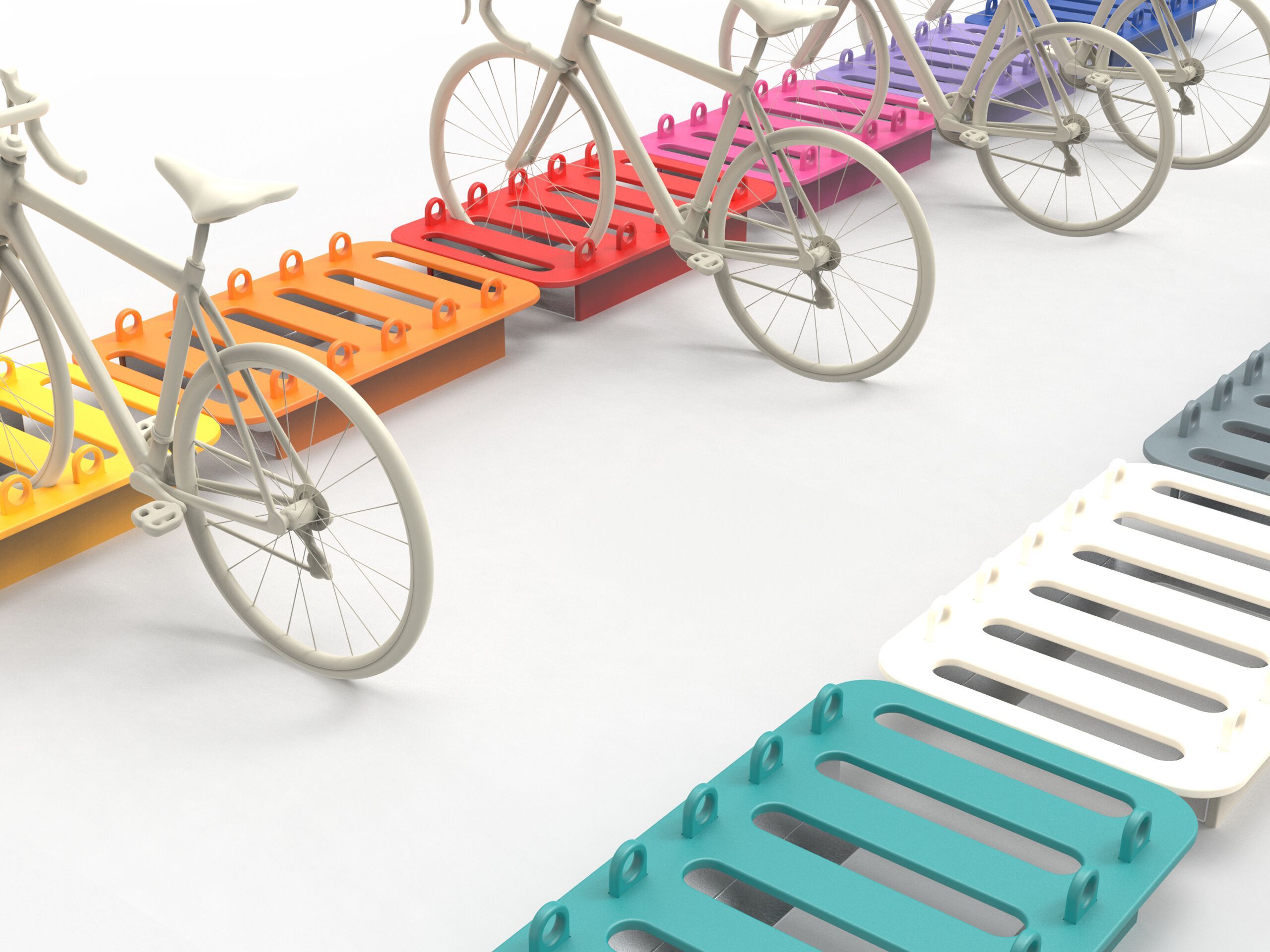 Стойка для велосипедов из полиэтилена Donye R-ASTRA ARCH-00146225