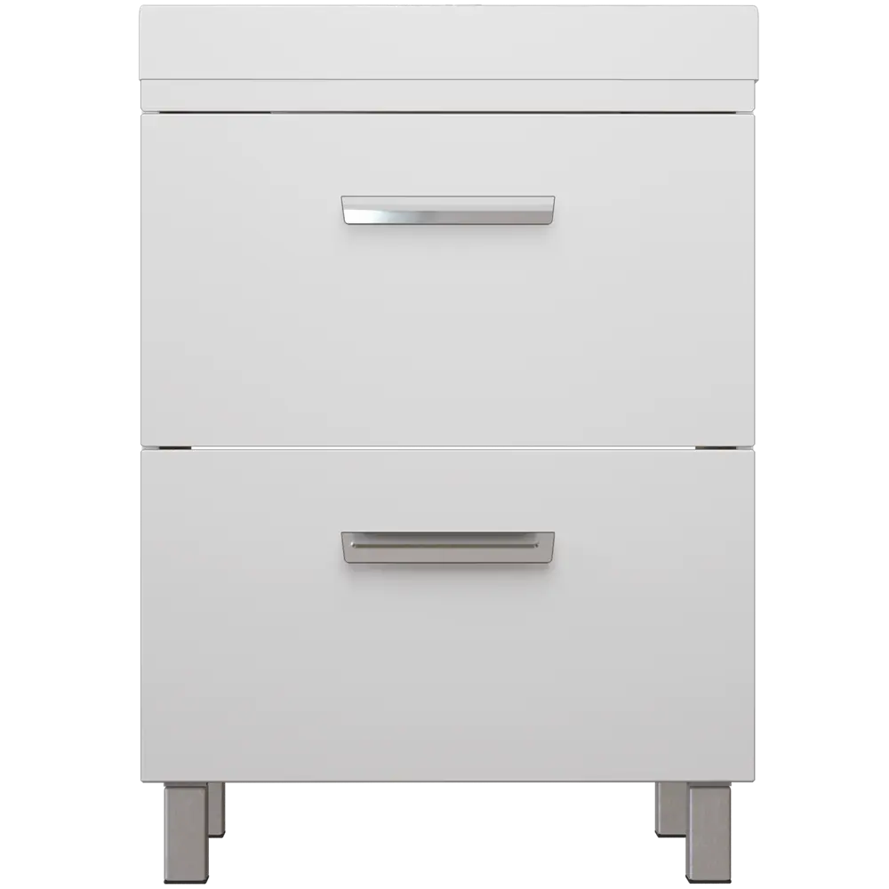 Тумба под раковину напольная Hilton 70 см цвет белый VIGO STLM-2019328