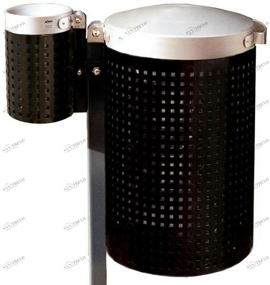 Nola Industrier Контейнер для мусора из стали Kvadrat sun-id-1408349