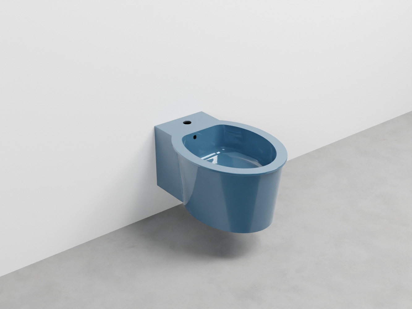 CABS-OL Биде подвесное с одним отверстием под смеситель, в комплекте с крепежами Catino cielo I Catini Ceramica Cielo