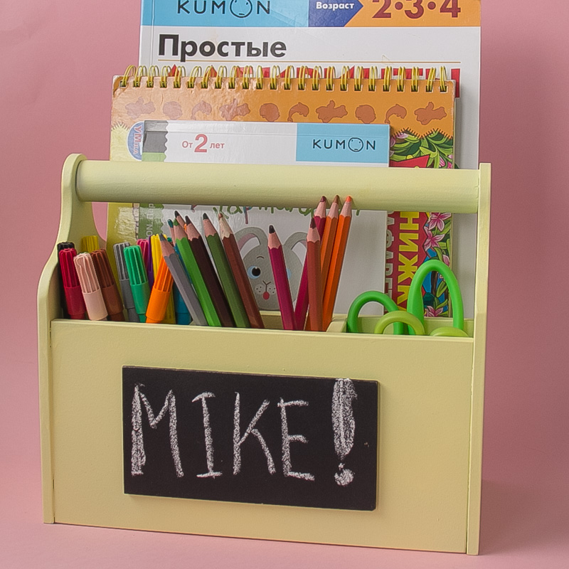 Карандашница большая желтая VAMVIGVAM  282041 Желтый Santreyd  - Вид №5