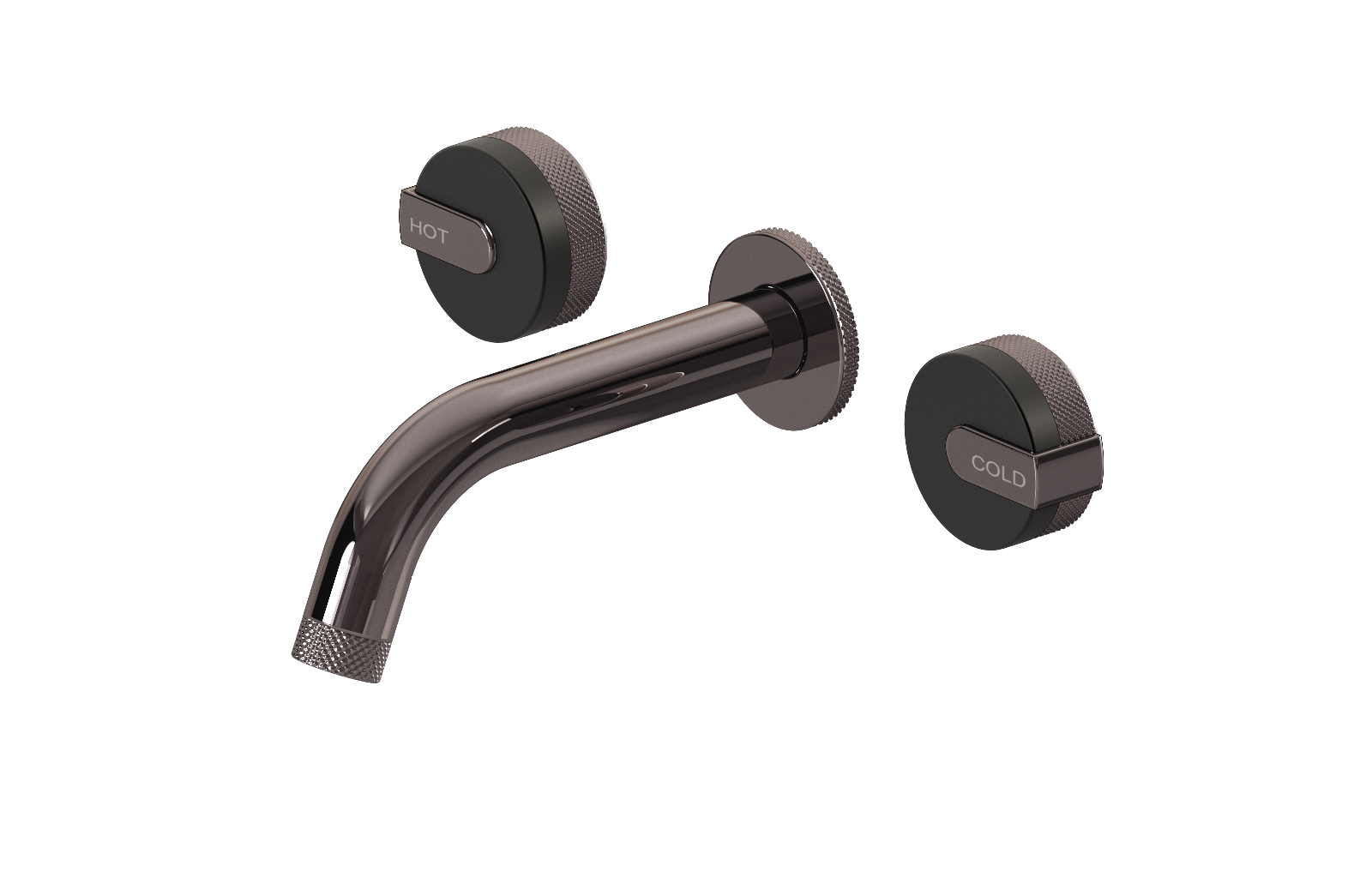 E-11530-R1MBK-L1OX-OX Смеситель для умывальника из 19,1см носикем (внешняя часть) GRAFF MOD+