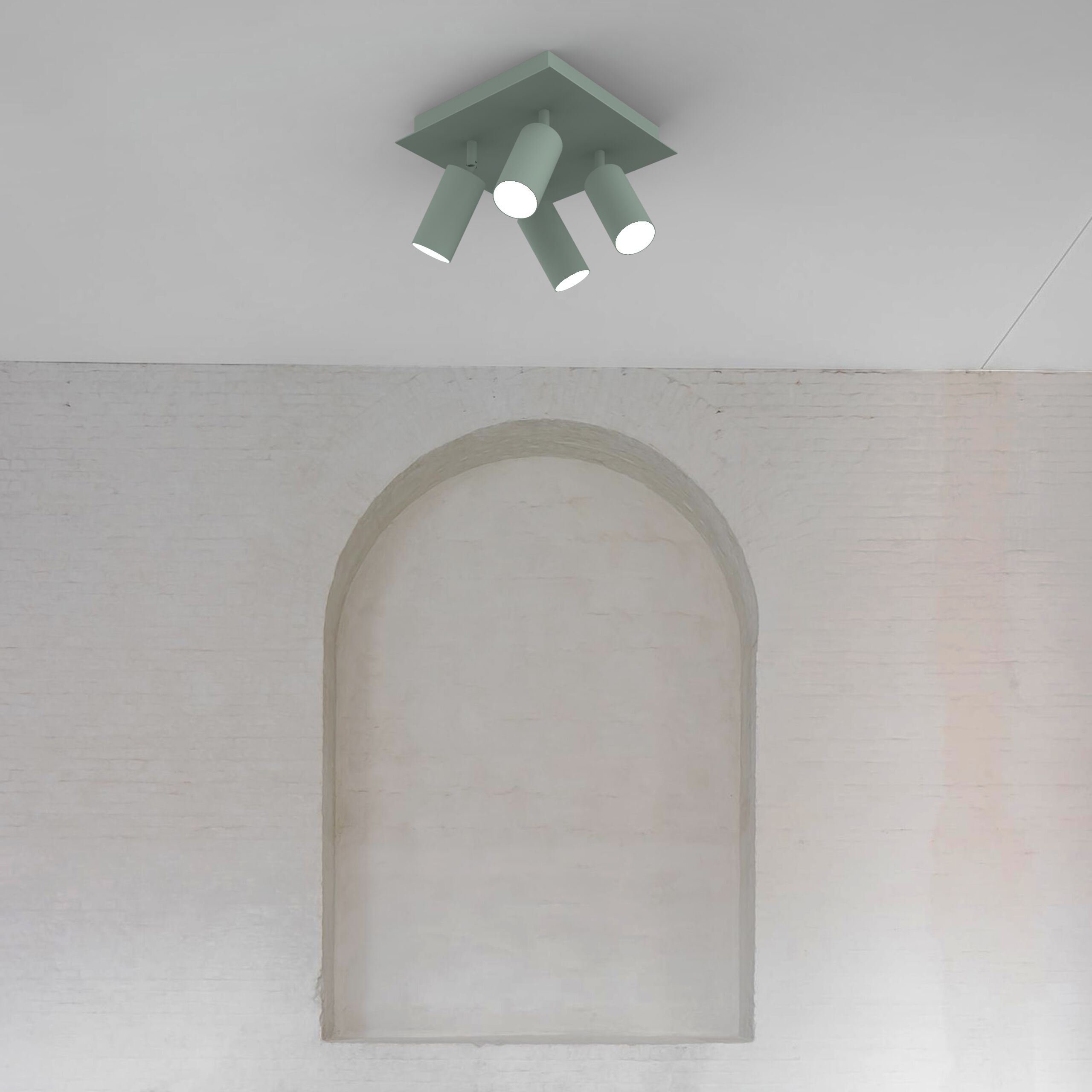 Несколько регулируемых потолочных прожекторов WayPoint форма ARCH-00138026