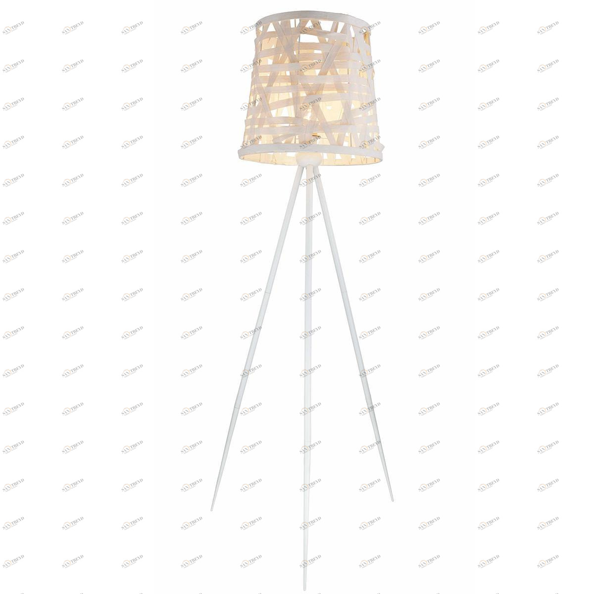 Торшер с бумажным плафоном на треноге Patricia TL1122-1S TOPLIGHT PATRICIA 00-3908509 Белый 