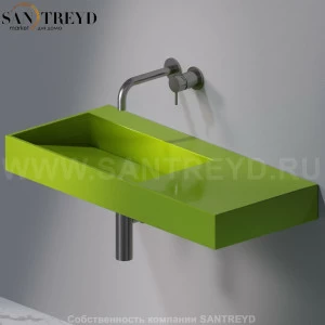 L013T1RPV4.121 Подвесная раковина настенная прямоугольная A. e T. Italia P35