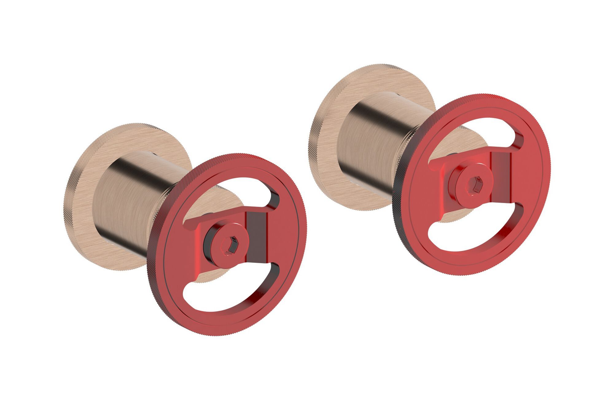 Встраиваемый смеситель для душа с 2 отверстиями IB Bold ARCH-00044133 - Вид №21