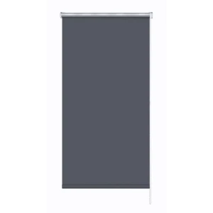 Рулонная штора блэкаут Silver 60x175 см темно-серая MIAMOZA 89407642