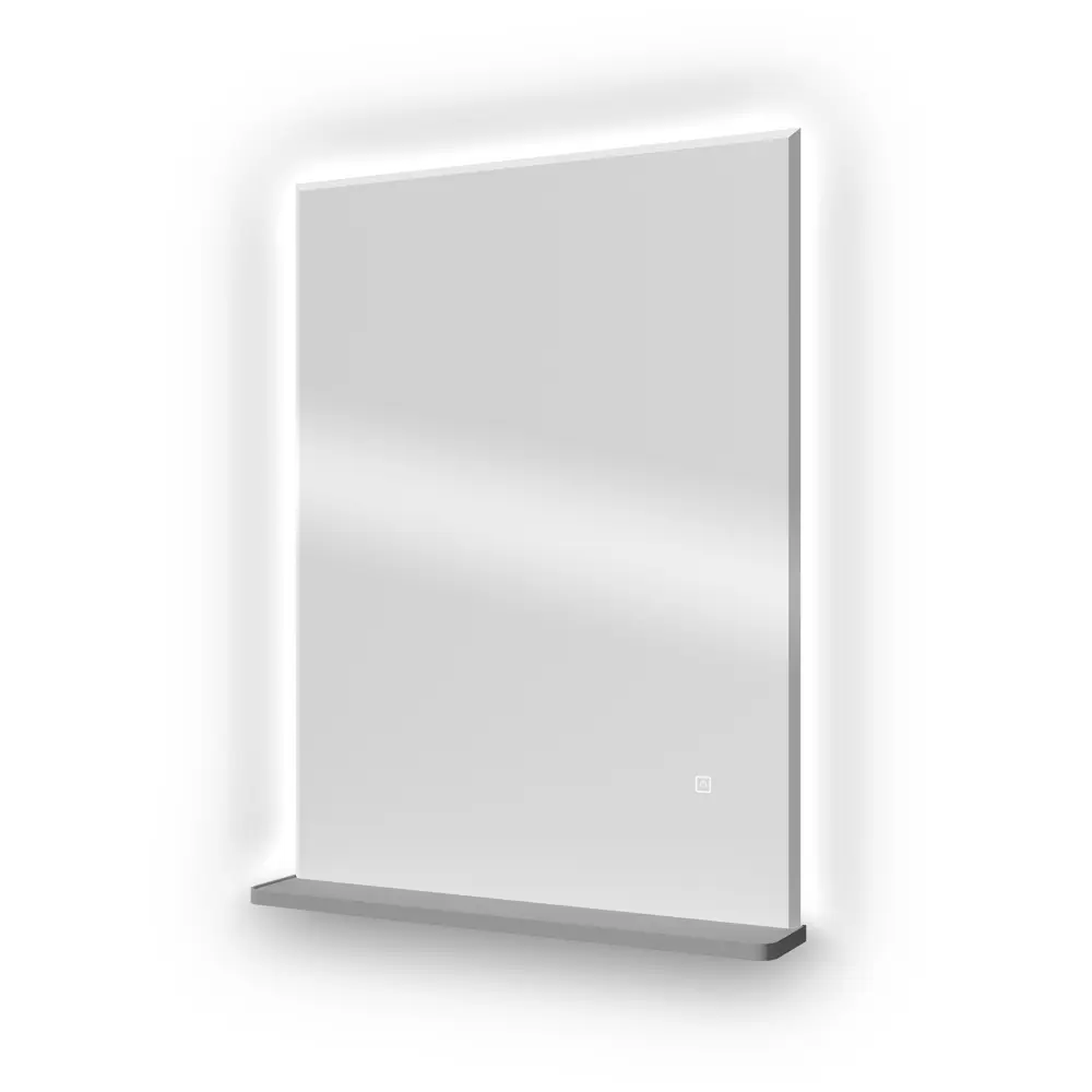 Зеркало для ванной с подсветкой Murano Grey Led 60х80 см 84439734 STLM-2070070 Santreyd Зеркало с LED-подсветкой - Вид №3