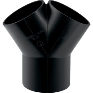 365.465.16.1 Тройник двойной Y-образный Geberit PE 2 x 30° Geberit