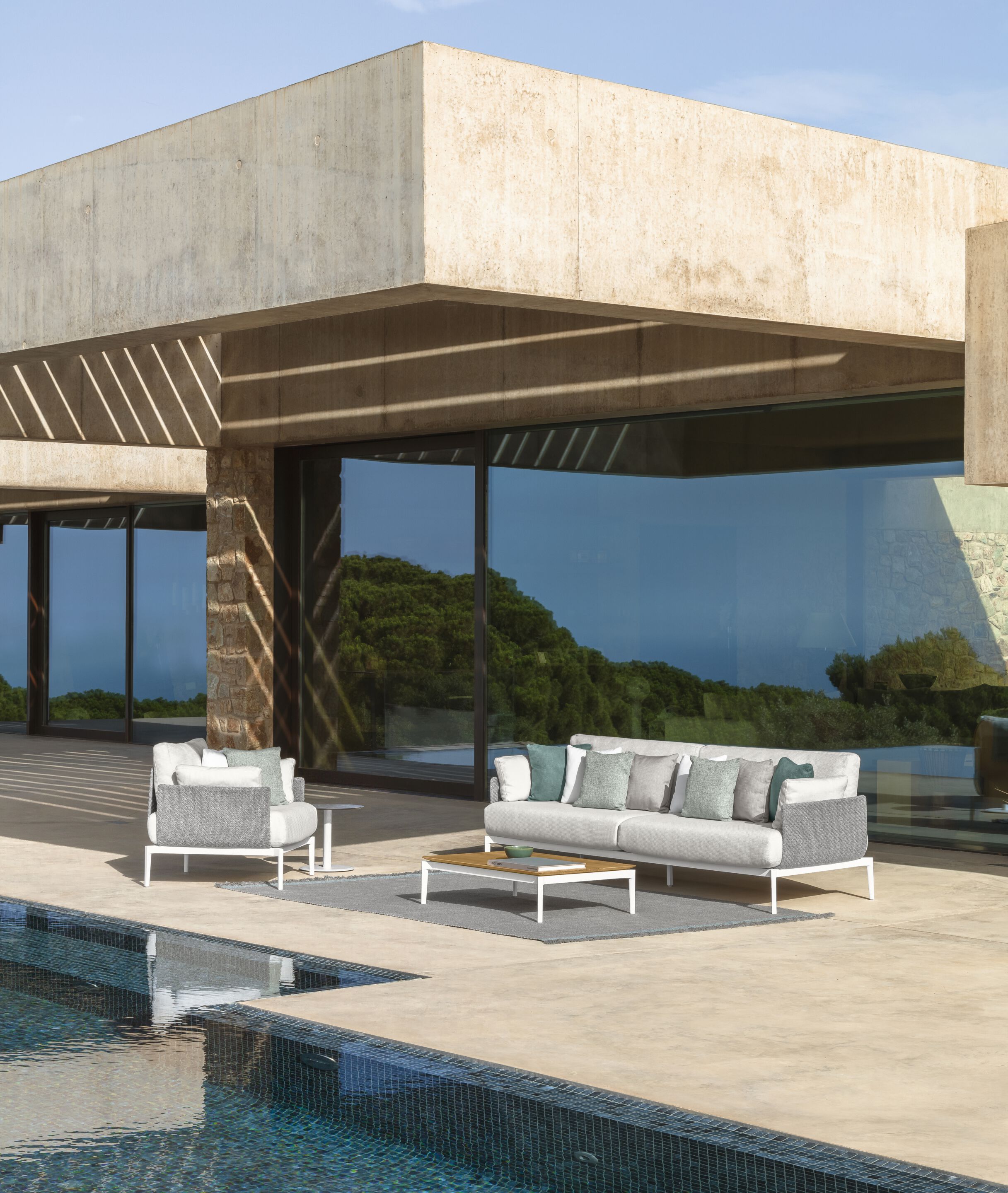 Прямоугольный садовый столик Talenti Leaf ARCH-00007686 - Вид №3