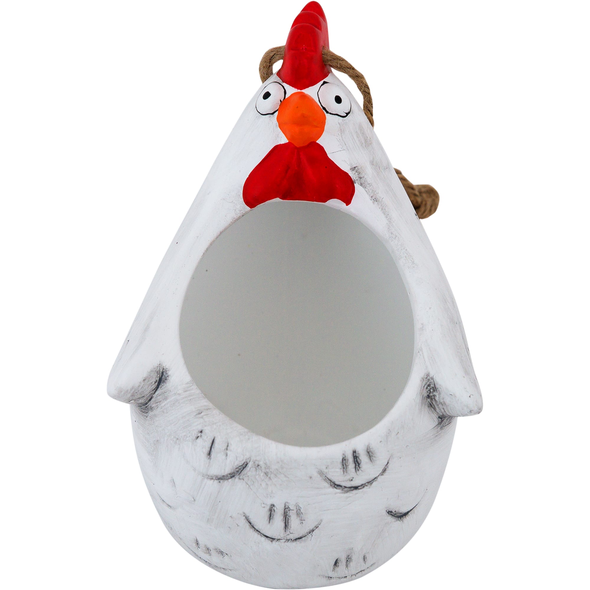 82056883 Кашпо-кактусник 10.5x10x14 см v0.15 л керамика белый Santreyd  - Вид №3