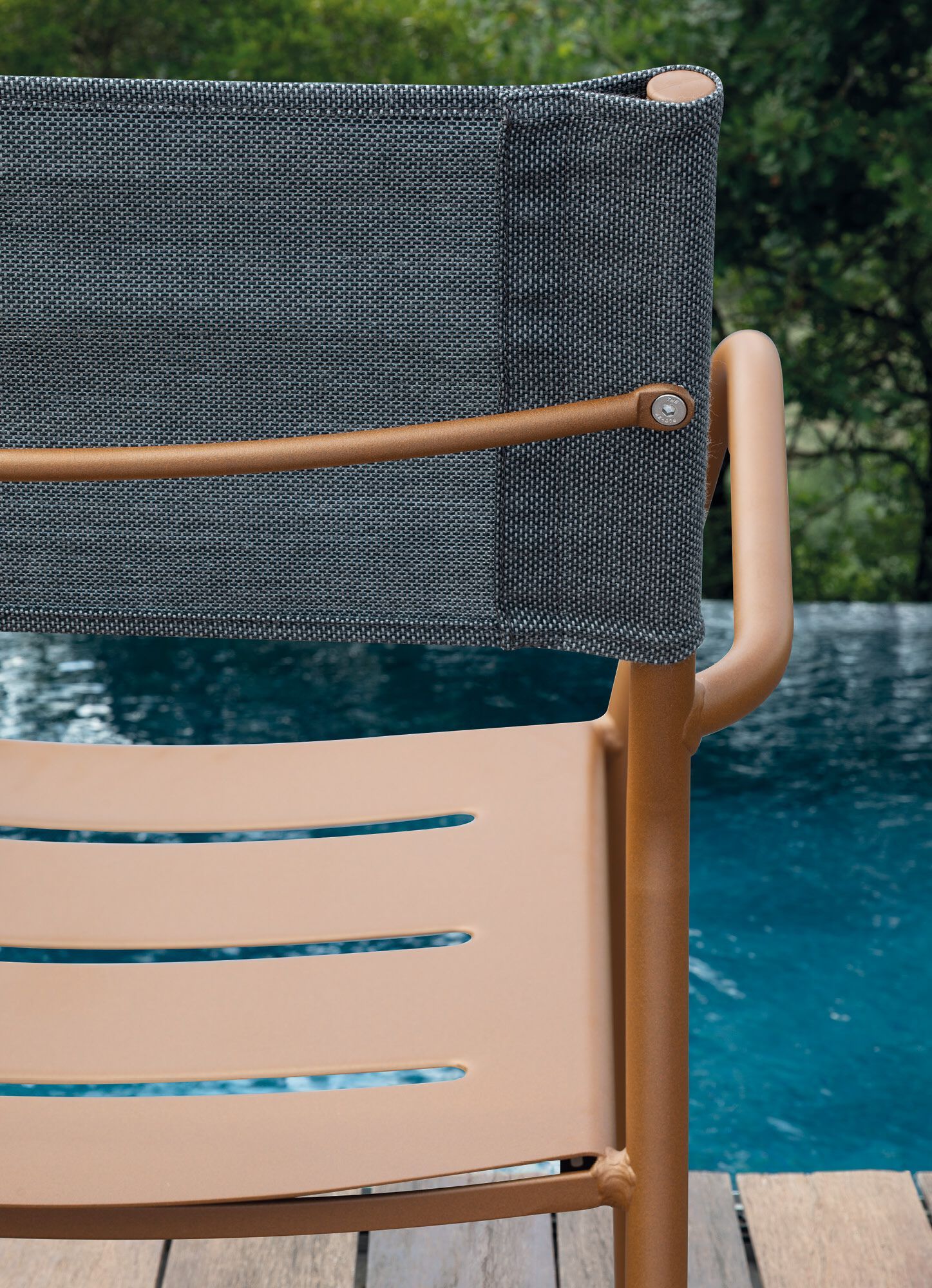 Металлический садовый стул с подлокотниками Vermobil Вера ARCH-00139038 - Вид №12