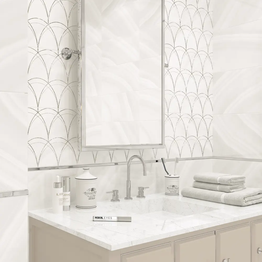 Плитка Miracle Light 24.9x50 см 1.49 м², цвет белый 84766214 STLM-2141057 Santreyd - Вид №5