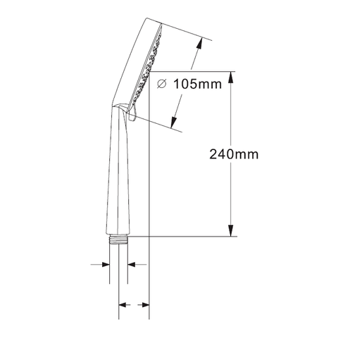 Orange S07cr Душевая система без смесителя в комплекте Хром sun-id-1517056 - Вид №13