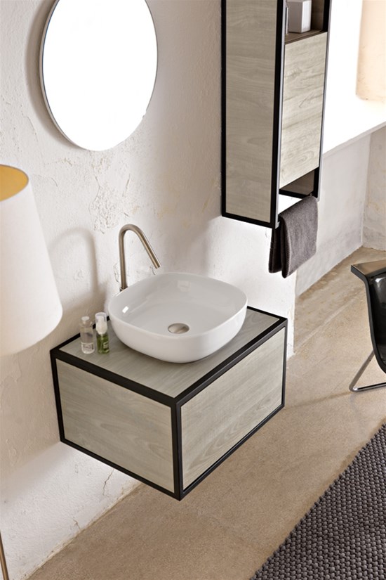 1806 Scarabeoceramica Умывальник 40x40 Glam Santreyd - Вид №1