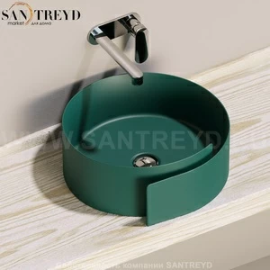 RL44L5020 Накладная раковина на столешницу  круглая Ceramica Flaminia Roll