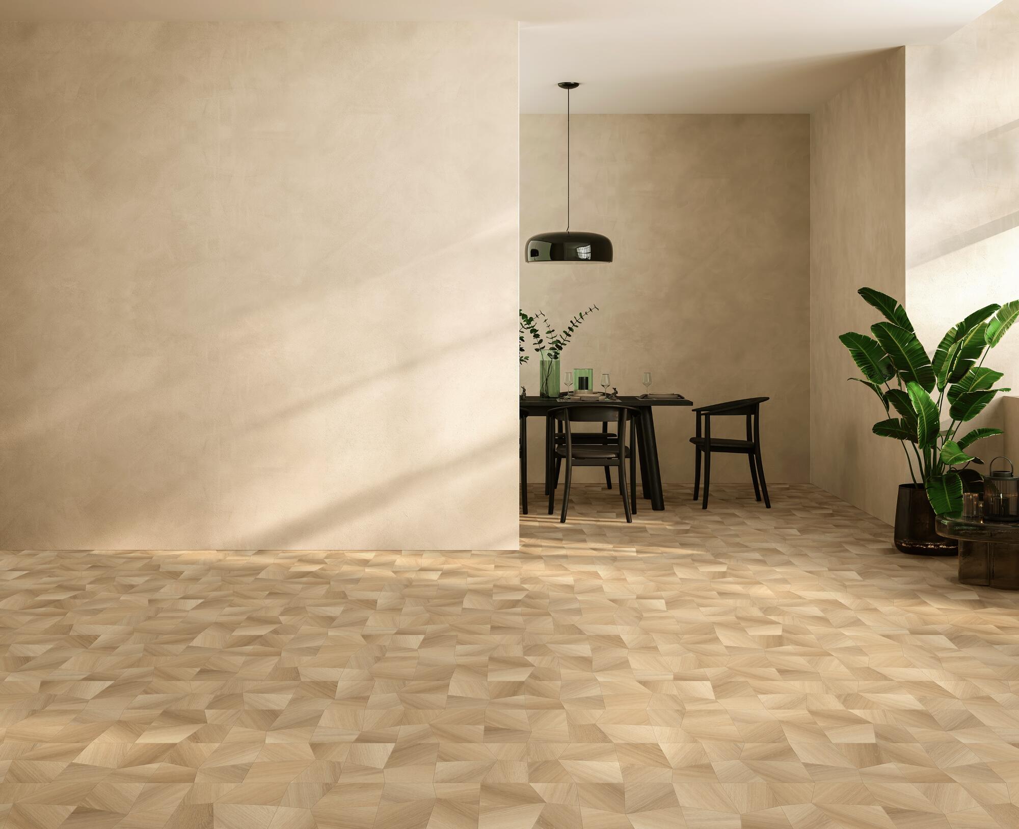 Нескользящий пол из переработанного ПВХ с эффектом дерева BEAUFLOR Сумерки ARCH-00130626 - Вид №1