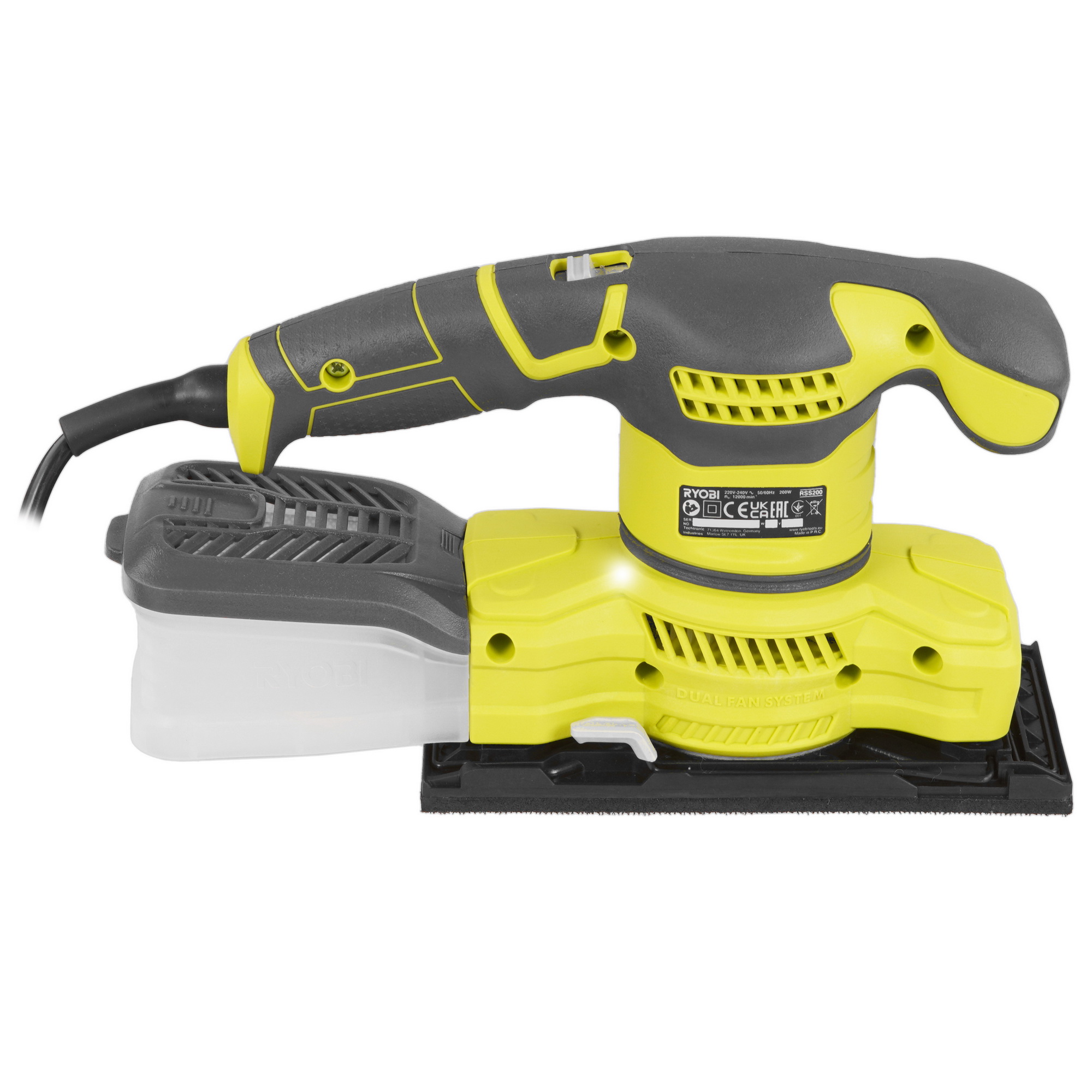 Виброшлифовальная машина Ryobi RSS200-GA20 5481144 STDN-0138168 - Вид №3