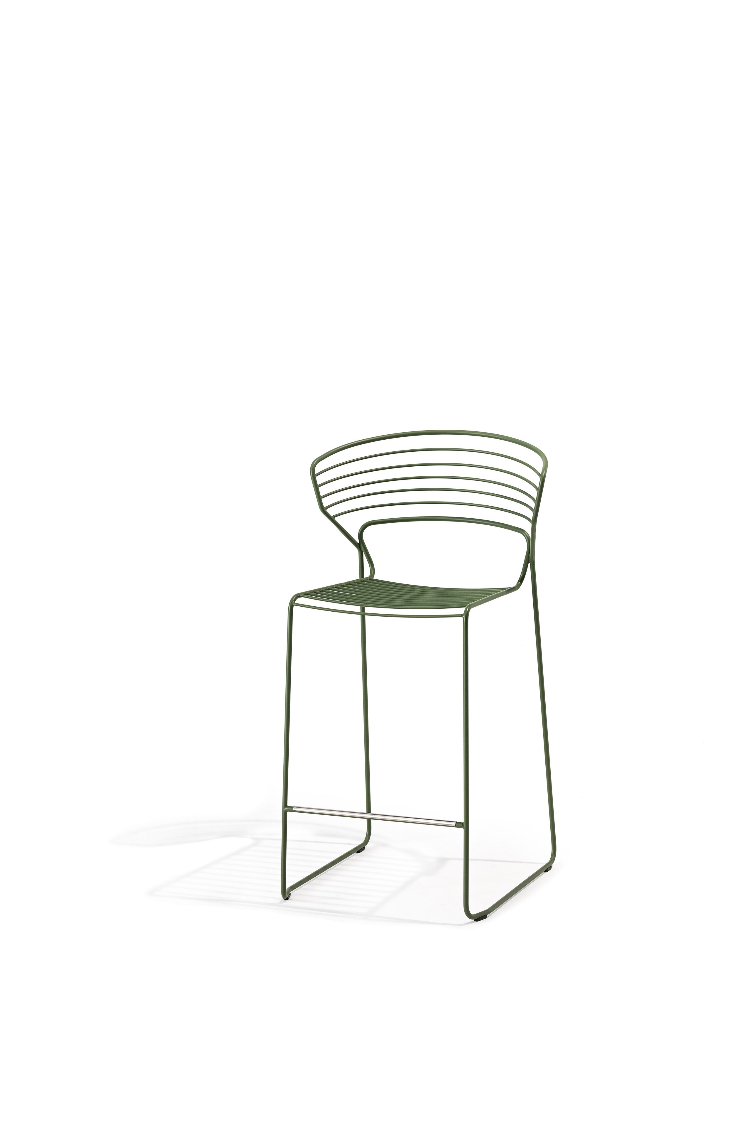 Стальной сани сад стул Desalto Koki Wire ARCH-00122456 - Вид №6