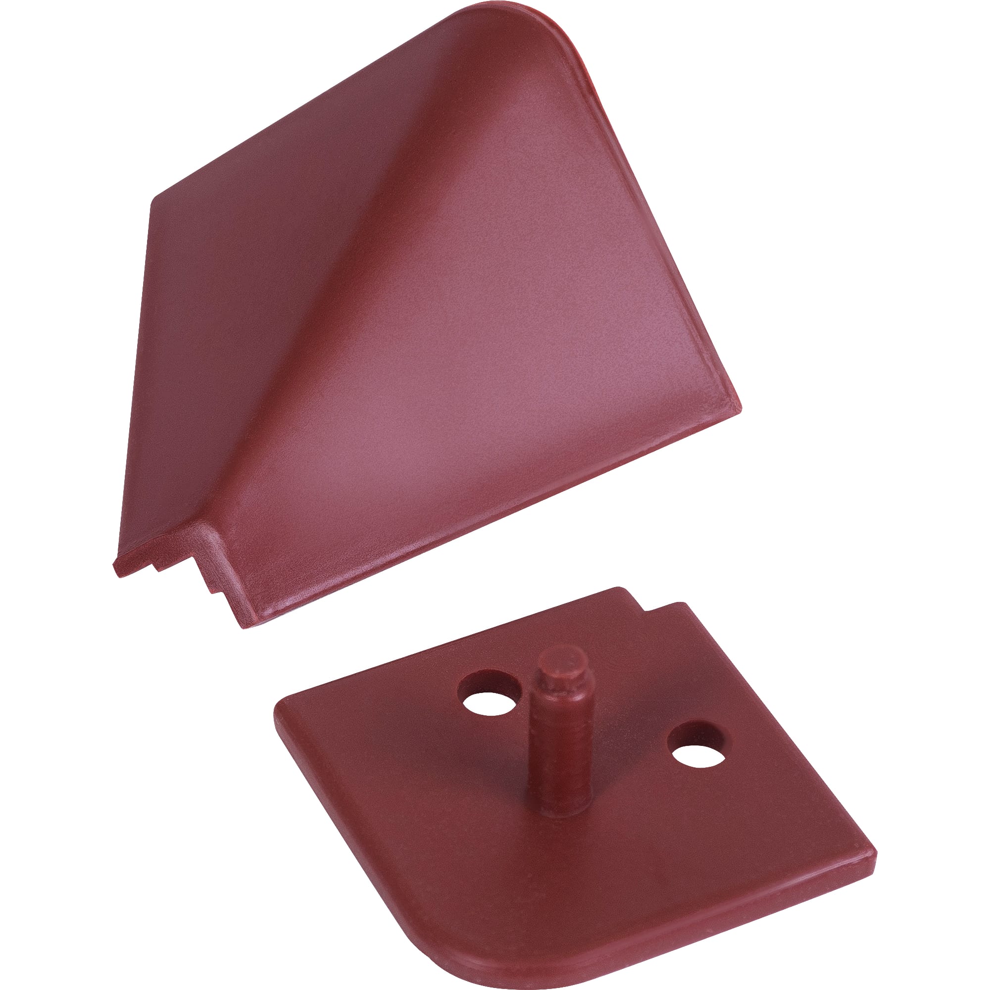 17871515 Заглушки к плинтусу цвет коричневый, 6 шт Santreyd  - Вид №1