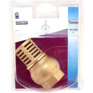 Клапан с фильтром цельный, 3/4 дюйма