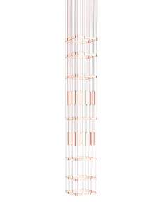 Светодиодный подвесной светильник из метакрилата и алюминия