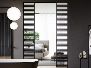 Раздвижные двери интерьер стены