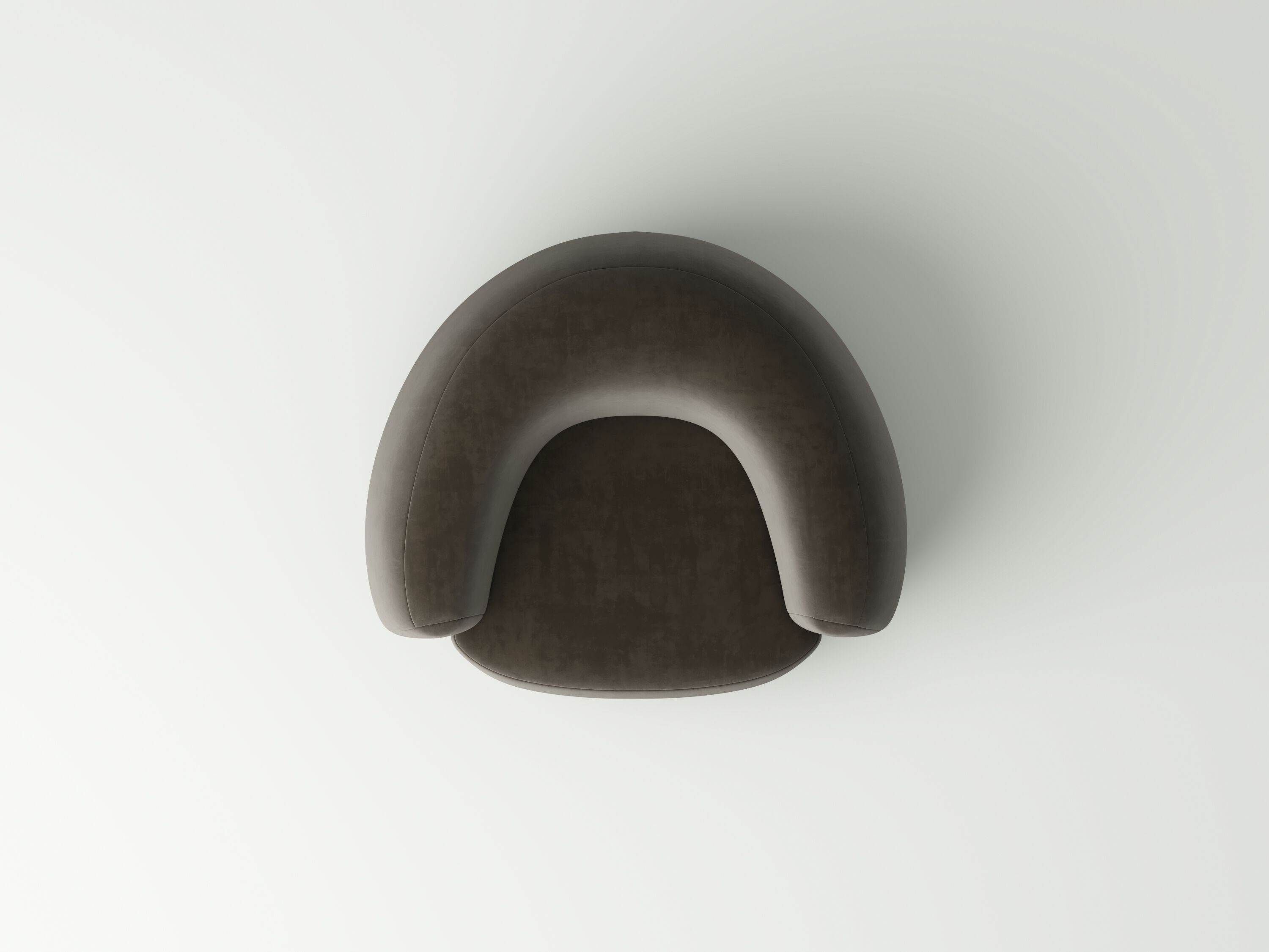 Бархатное кресло с подлокотниками NITZAN HOME HEIDI ARCH-00103140 - Вид №3