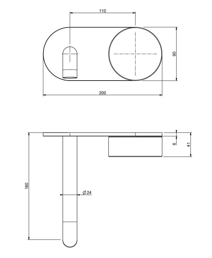 Смеситель для раковины с 2 отверстиями QD Magistro Lab Eternal ARCH-00132739 - Вид №4