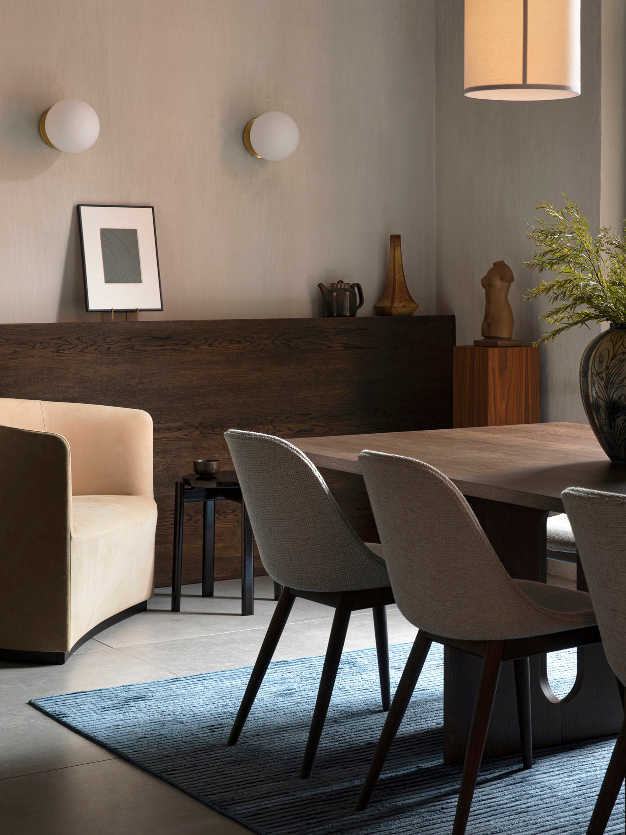 9398001-030A06ZZ Боковой стул Harbour, обитый LuceLight  - Вид №6